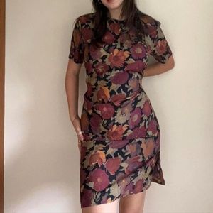 90’s vintage fall colored dress